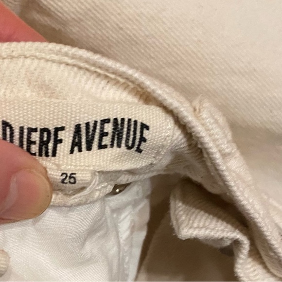 Djerf Avenue Relaxed Cream Jeans - Picture 5 of 6